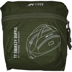 Тактическая складная сумка-баул (дюффель) Tasmanian Tiger Squeezy Duffle (олива)