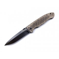 Складной нож Kizlyar Supreme Vega 440C Black