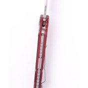 Автоматический нож Microtech LUDT Gen III S/E Stonewash (Merlot, алюминий со вставками 3M) — дополнительное фото