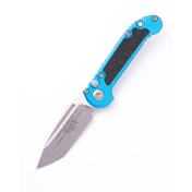 Автоматический нож Microtech LUDT Gen III T/E Stonewash (Blue, алюминий со вставками 3M) — дополнительное фото