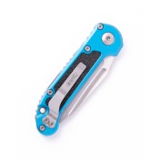 Автоматический нож Microtech LUDT Gen III T/E Stonewash (Blue, алюминий со вставками 3M) — дополнительное фото
