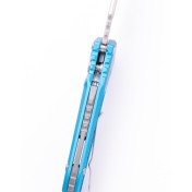 Автоматический нож Microtech LUDT Gen III T/E Stonewash (Blue, алюминий со вставками 3M) — дополнительное фото