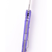 Автоматический нож Microtech LUDT Gen III T/E Stonewash (Purple, алюминий со вставками 3M) — дополнительное фото