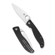 Складной нож Spyderco Mantra 4 C274CFP Satin (Black, ламинат карбон/G10) — дополнительное фото