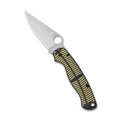 Складной нож Spyderco Para Military 2 Salt CPM MagnaCut C81GBKYLMCP2 Satin (Yellow/Black, G10 Caribbean Bi-Directional Texture) — дополнительное фото