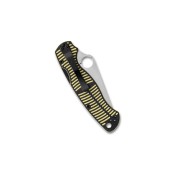 Складной нож Spyderco Para Military 2 Salt CPM MagnaCut C81GBKYLMCP2 Satin (Yellow/Black, G10 Caribbean Bi-Directional Texture) — дополнительное фото