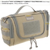 Тактический мужской несессер Maxpedition Aftermath Compact Toiletries Bag (черный) — дополнительное фото