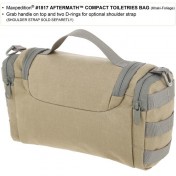 Тактический мужской несессер Maxpedition Aftermath Compact Toiletries Bag (черный) — дополнительное фото
