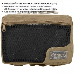 Тактическая аптечка Maxpedition Individual First Aid Pouch (черный)