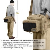 Тактическая аптечка Maxpedition Individual First Aid Pouch (черный) — дополнительное фото