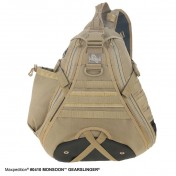 Тактический мужской однолямочный рюкзак Maxpedition Monsoon Gearslinger (черный) — дополнительное фото