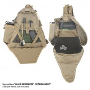 Тактический мужской однолямочный рюкзак Maxpedition Monsoon Gearslinger (черный) — дополнительное фото