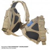Тактический мужской однолямочный рюкзак Maxpedition Monsoon Gearslinger (черный) — дополнительное фото