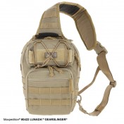 Тактический мужской однолямочный рюкзак Maxpedition Lunada Gearslinger (черный) — дополнительное фото