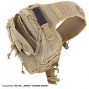 Тактический мужской однолямочный рюкзак Maxpedition Lunada Gearslinger (черный) — дополнительное фото