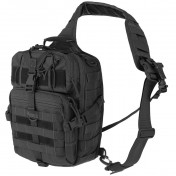 Тактический мужской однолямочный рюкзак Maxpedition Malaga Gearslinger (черный) — основное фото