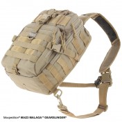 Тактический мужской однолямочный рюкзак Maxpedition Malaga Gearslinger (черный) — дополнительное фото