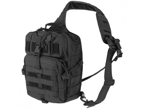 Тактический мужской однолямочный рюкзак Maxpedition Malaga Gearslinger (черный)