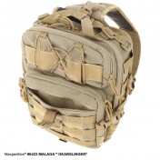 Тактический мужской однолямочный рюкзак Maxpedition Malaga Gearslinger (черный) — дополнительное фото