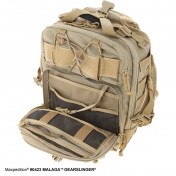 Тактический мужской однолямочный рюкзак Maxpedition Malaga Gearslinger (черный) — дополнительное фото