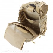 Тактический мужской однолямочный рюкзак Maxpedition Malaga Gearslinger (черный) — дополнительное фото