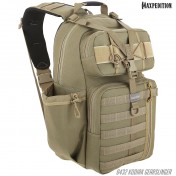 Тактический мужской однолямочный рюкзак Maxpedition Kodiak Gearslinger (черный) — дополнительное фото