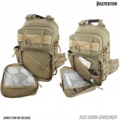 Тактический мужской однолямочный рюкзак Maxpedition Kodiak Gearslinger (черный) — дополнительное фото