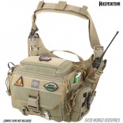 Тактическая мужская сумка Maxpedition Mongo Versipack (черный) — дополнительное фото
