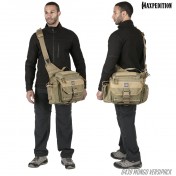 Тактическая мужская сумка Maxpedition Mongo Versipack (черный) — дополнительное фото