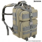 Тактический мужской рюкзак Maxpedition Typhoon Backpack (черный) — дополнительное фото
