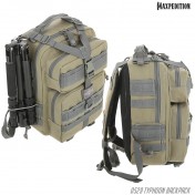 Тактический мужской рюкзак Maxpedition Typhoon Backpack (черный) — дополнительное фото
