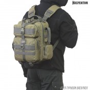 Тактический мужской рюкзак Maxpedition Typhoon Backpack (черный) — дополнительное фото