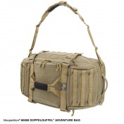 Тактическая мужская сумка для путешествий Maxpedition Doppelduffel Adventure Bag (57 л) (черный) — дополнительное фото
