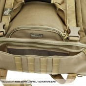 Тактическая мужская сумка для путешествий Maxpedition Doppelduffel Adventure Bag (57 л) (черный) — дополнительное фото