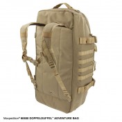 Тактическая мужская сумка для путешествий Maxpedition Doppelduffel Adventure Bag (57 л) (черный) — дополнительное фото