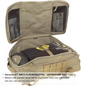 Тактическая мужская сумка для путешествий Maxpedition Fliegerduffel Adventure Bag (42 л) (черный) — дополнительное фото