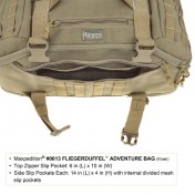 Тактическая мужская сумка для путешествий Maxpedition Fliegerduffel Adventure Bag (42 л) (черный) — дополнительное фото