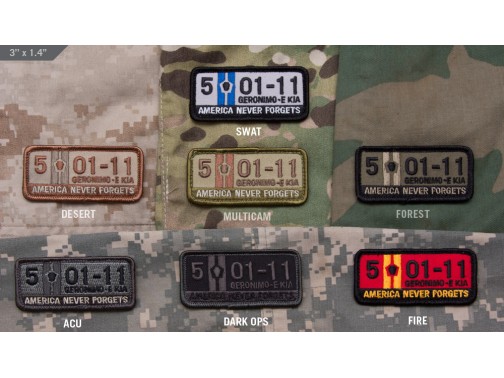Нашивка-патч Mil-Spec Monkey 5-01-11
