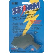 Всепогодный свисток для дайвинга и выживания All Weather Safety Whistle Storm (черный) — дополнительное фото
