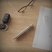 Шариковая ручка из титана с затворным механизмом Bastion EDC Bolt Action Pen (титан) — дополнительное фото