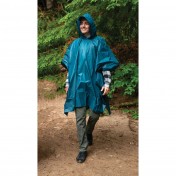 Пончо-дождевик туристический Coghlan's Rain Poncho (зеленый) — дополнительное фото