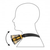 Рабочий фонарь на шею с зарядкой USB Caterpillar Rechargeable LED Neck Light — дополнительное фото