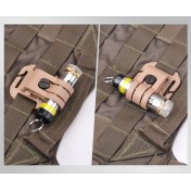 Универсальный фонарь-маяк для дайвинга Glo-Toob AAA PRO Rugged Signal Light (белый) — дополнительное фото