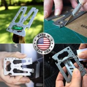 Карточка-мультитул с 40 инструментами Lever Gear Toolcard Pro (черный) — дополнительное фото