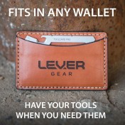Карточка-мультитул с 40 инструментами Lever Gear Toolcard Pro (черный) — дополнительное фото