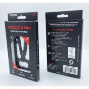 Карточка-мультитул с 40 инструментами Lever Gear Toolcard Pro (черный) — дополнительное фото