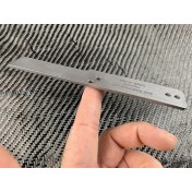 Титановый лом Maratac Tumbled Titanium EOD Robotics Breacher Bar Large — дополнительное фото