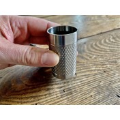 Титановая стопка-шот для алкоголя Maratac Big Shot - Machined Titanium 2 Oz Glass — дополнительное фото