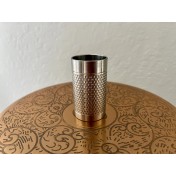 Титановая стопка-шот для алкоголя Maratac Big Shot - Machined Titanium 2 Oz Glass — дополнительное фото