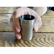 Титановая стопка-шот для алкоголя Maratac Big Shot - Machined Titanium 2 Oz Glass — дополнительное фото